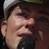 Un succès synonyme de maillot jaune pour Demi Vollering KEYSTONE/AP/Peter Dejong